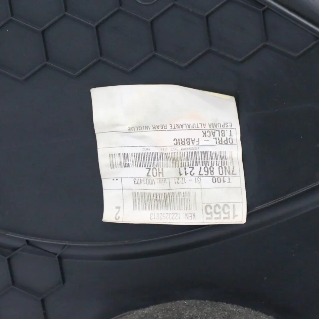 VW Volkswagen Sharan Door Card Front Left N/S Trim Panel Lining Black - SKU 7N0867211 - Part number 7N0867211