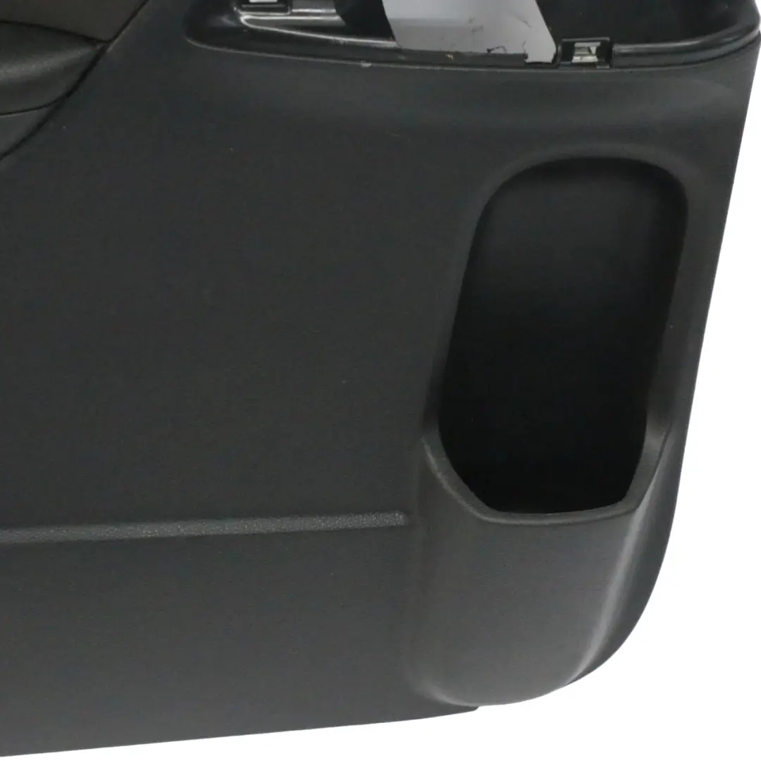 VW Volkswagen Sharan Boczek Drzwi Lewy Przedni Tapicerka Czarna - SKU 7N0867211 - Numer Części 7N0867211