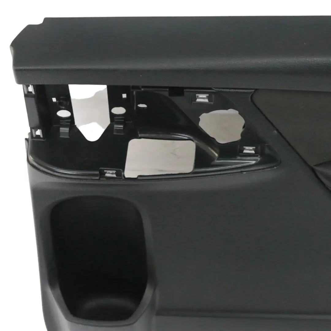 VW Volkswagen Sharan Door Card Front Right O/S Trim Panel Lining Black - SKU 7N0867212 - Part number 7N0867212