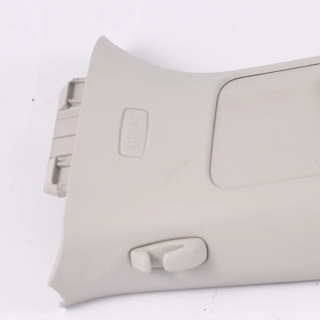 VW Sharan 7N B-Pillar Interior Column Trim Panel Cover Left N/S Grey - SKU 7N0867243E - Part number 7N0867243E