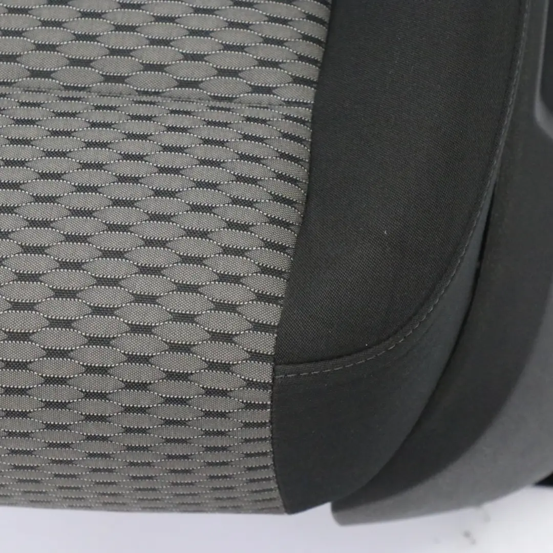 VW Volkswagen Sharan 7N Sedile Anteriore Sinistro Interno Panno Nero Grigio - SKU 7N0881805-1 - Numero di parte 7N0881805