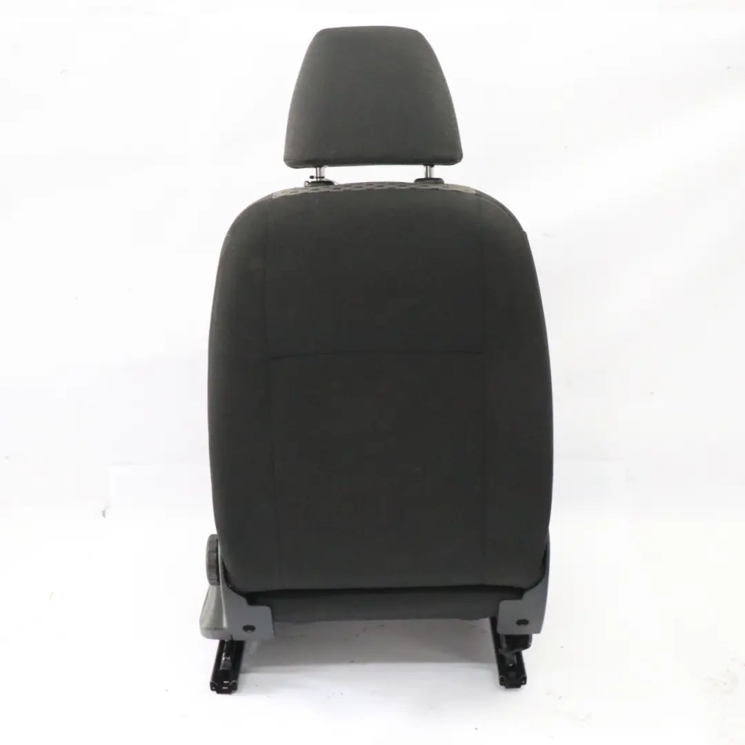 VW Volkswagen Sharan 7N Sedile Anteriore Sinistro Interno Panno Nero Grigio - SKU 7N0881805-1 - Numero di parte 7N0881805