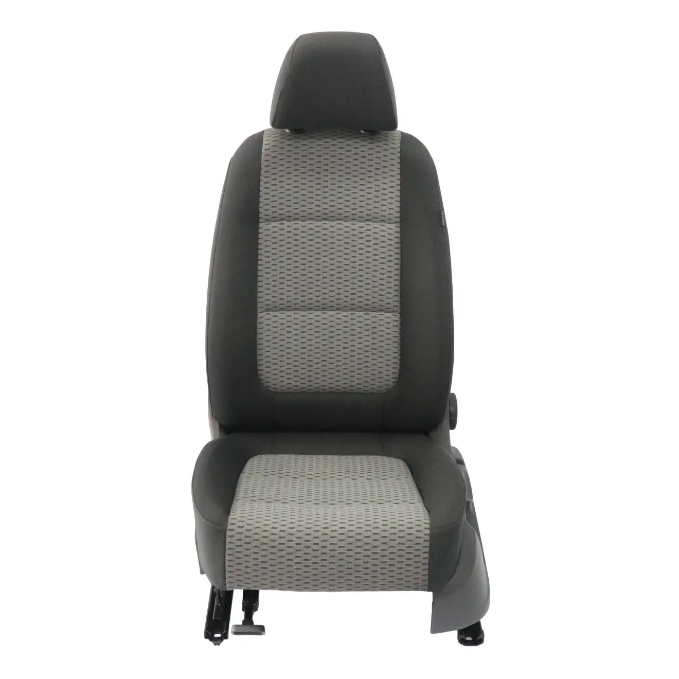 VW Volkswagen Sharan 7N Asiento Delantero Izquierdo Tela Interior Negro Gris