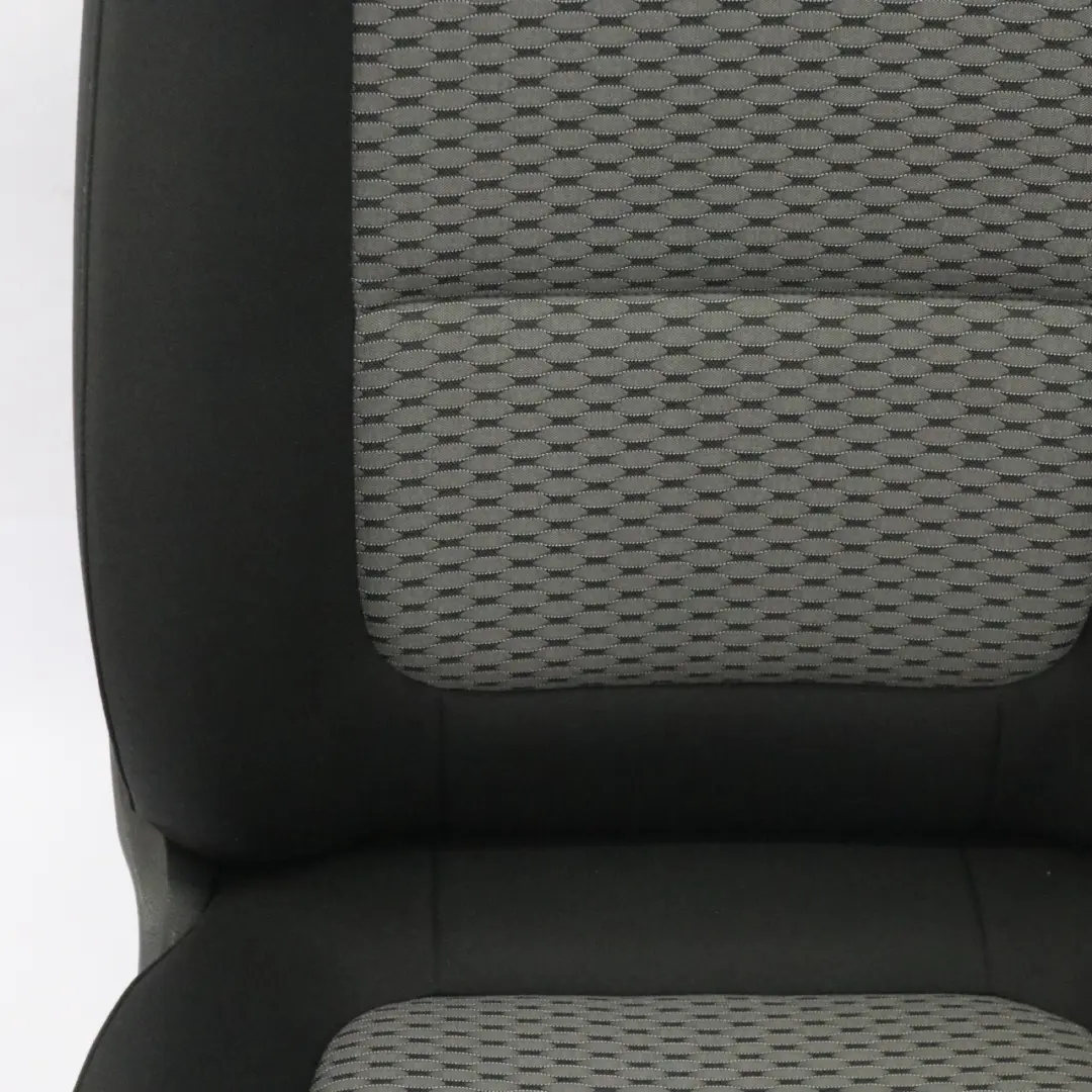 VW Volkswagen Sharan 7N Front Seat Left N/S Interior Cloth Fabric Black Grey - SKU 7N0881805-1 - Part number 7N0881805