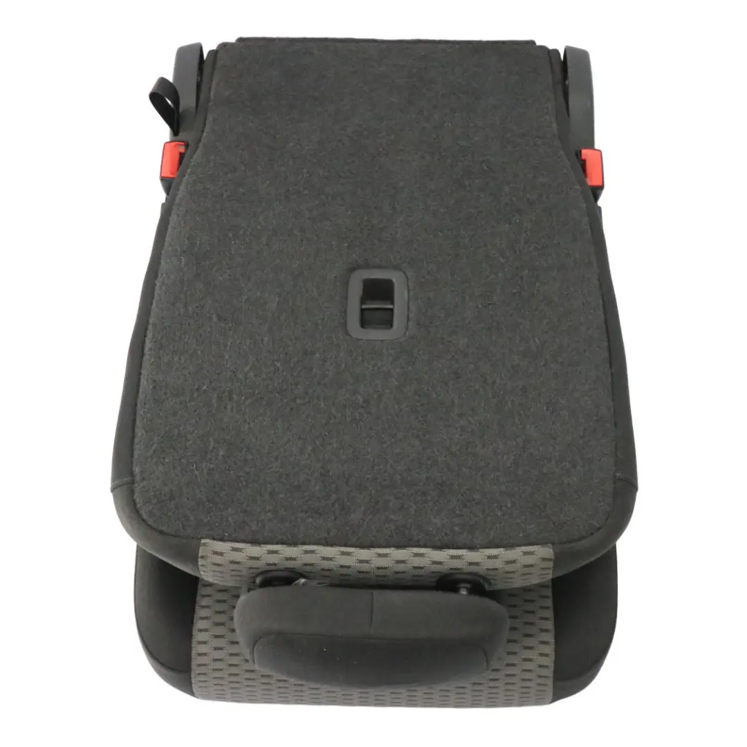 VW Volkswagen Sharan 7N Sedile posteriore centrale 3a fila tessuto nero grigio - SKU 7N0883805BH-1 - Numero di parte 7N0883805BH