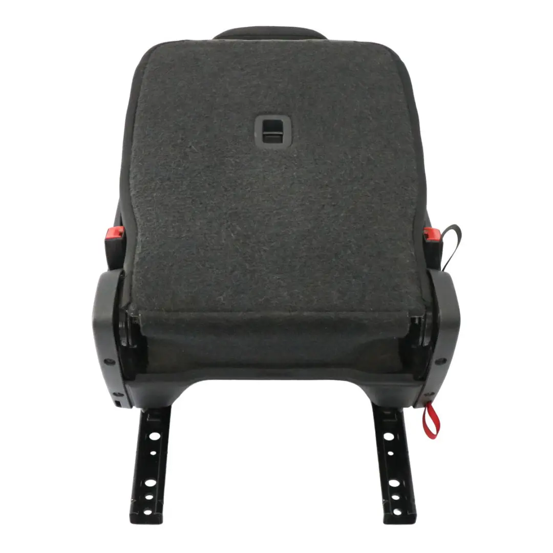 VW Volkswagen Sharan 7N Rücksitz Zentral 3. Sitzreihe Stoff Schwarz Grau - SKU 7N0883805BH-1 - Teilenummer 7N0883805BH