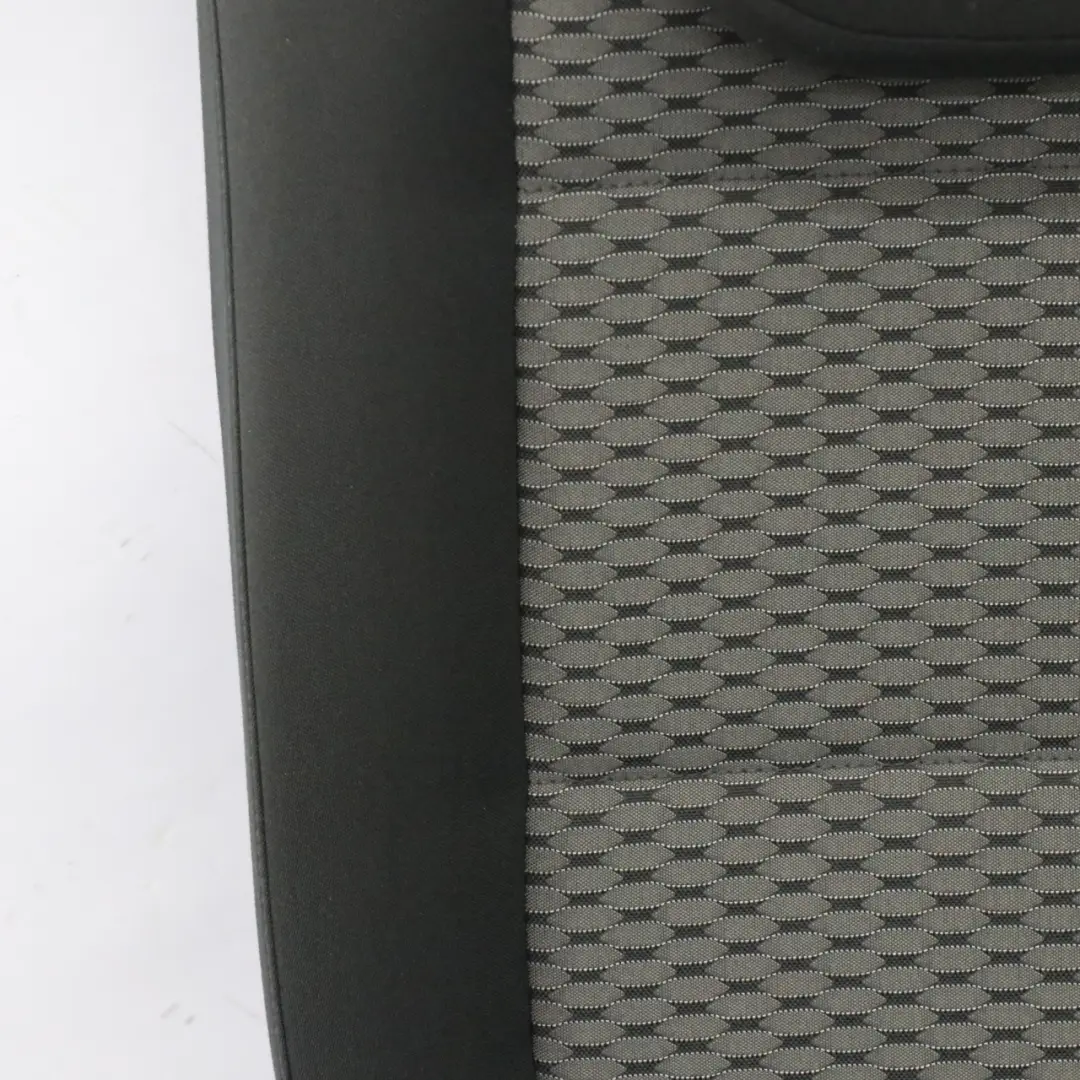 VW Volkswagen Sharan 7N Rear Seat Central 3rd Seat Row Cloth Fabric Black Grey - SKU 7N0883805BH-1 - Part number 7N0883805BH