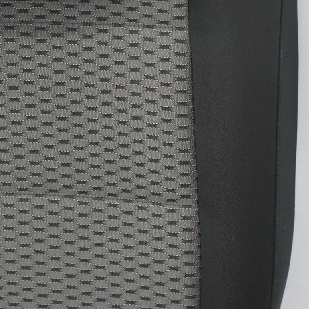 VW Volkswagen Sharan 7N Rear Seat Central 3rd Seat Row Cloth Fabric Black Grey - SKU 7N0883805BH-1 - Part number 7N0883805BH
