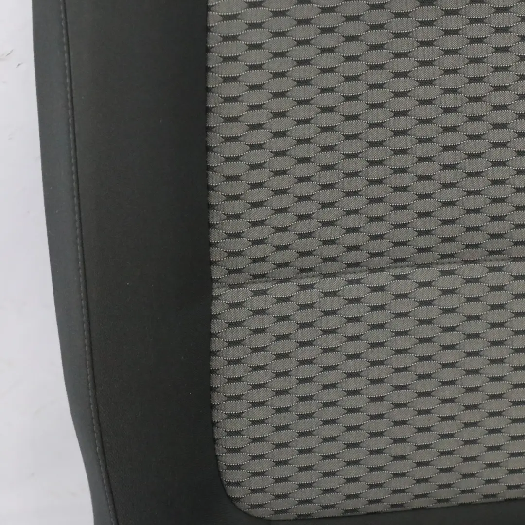 VW Volkswagen Sharan 7N Rear Seat Left N/S 3rd Seat Row Cloth Fabric Black Grey - SKU 7N0883805CF-1 - Part number 7N0883805CF
