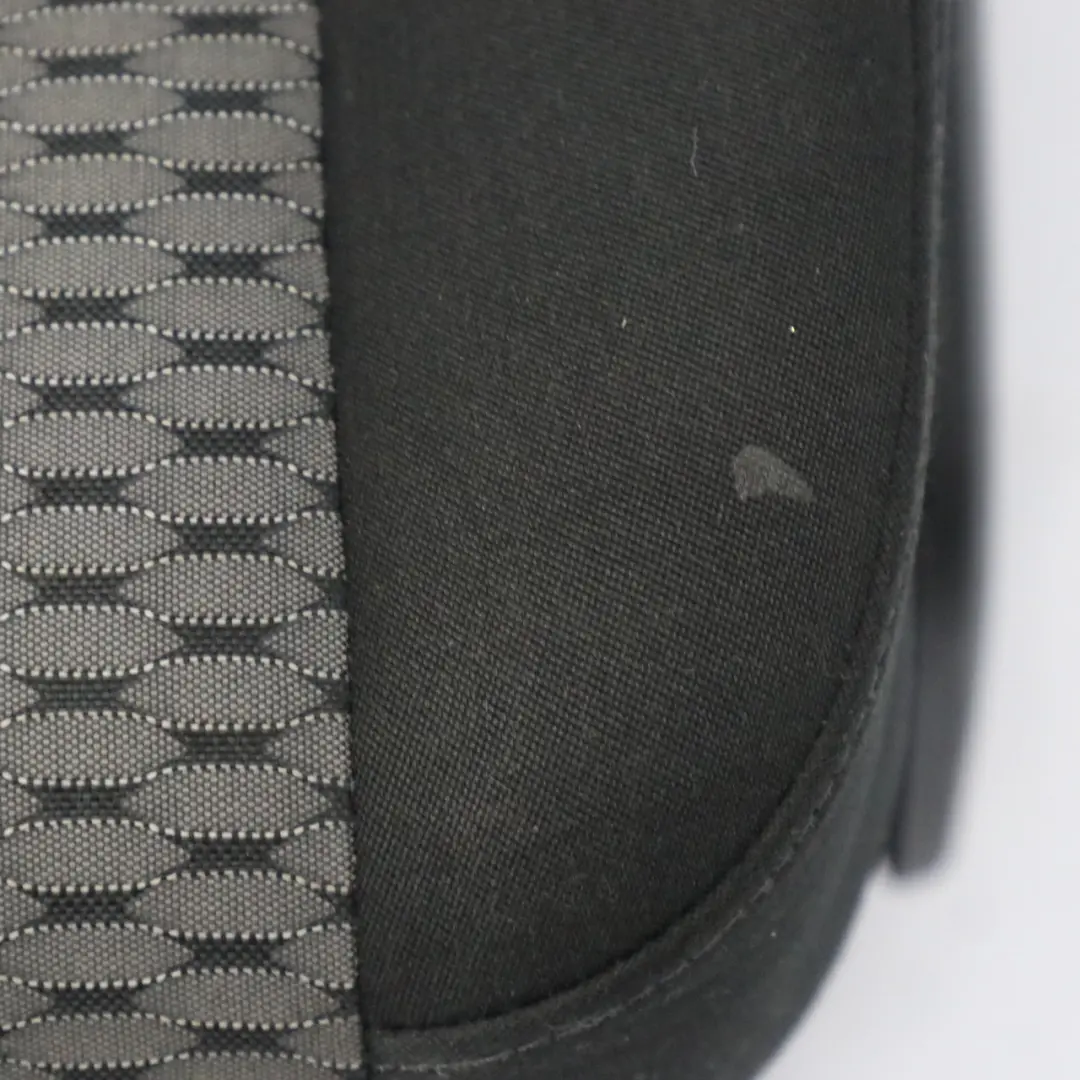 VW Volkswagen Sharan 7N Rear Seat Left N/S 3rd Seat Row Cloth Fabric Black Grey - SKU 7N0883805CF-1 - Part number 7N0883805CF