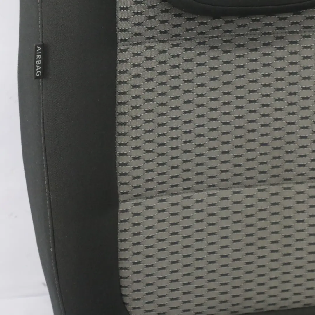 7N Asiento Trasero Derecho 3ª Fila Tela Negro Gris para VW Volkswagen Sharan con número de pieza 7N0883806BQ VW Volkswagen Sharan 7N Asiento Trasero Derecho 3ª Fila Tela Negro Gris - SKU 7N0883806BQ-1 - Número de pieza 7N0883806BQ