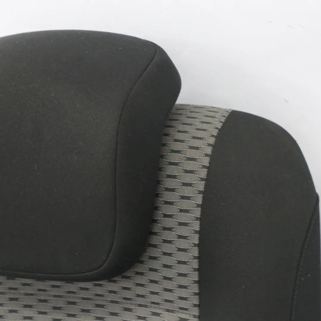 7N Rear Seat Right O/S 3rd Seat Row Cloth Fabric Black Grey to VW Volkswagen Sharan with Part number 7N0883806BQ VW Volkswagen Sharan 7N Rear Seat Right O/S 3rd Seat Row Cloth Fabric Black Grey - SKU 7N0883806BQ-1 - Part number 7N0883806BQ