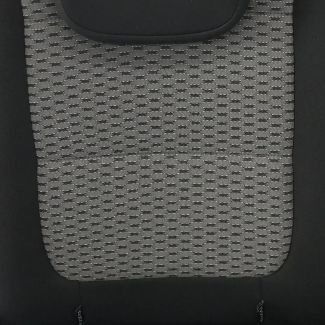 VW Volkswagen Sharan 7N Sedile Posteriore Destro Interno Tessuto Nero Grigio - SKU 7N0885806-1 - Numero di parte 7N0885806