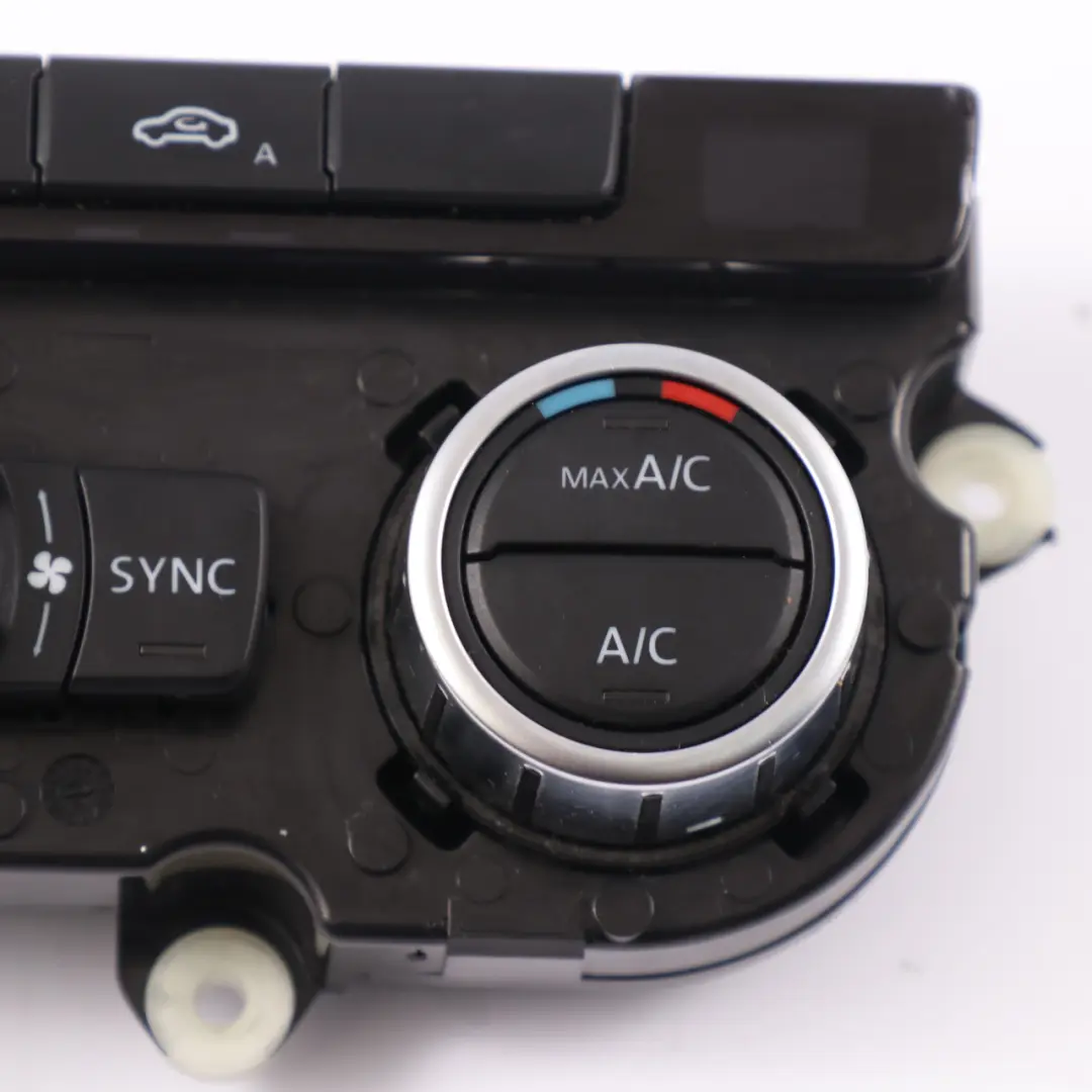 VW Sharan 7N Air Conditioning Climate Control Panel A/C Switch - SKU 7N0907044E - Part number 7N0907044E