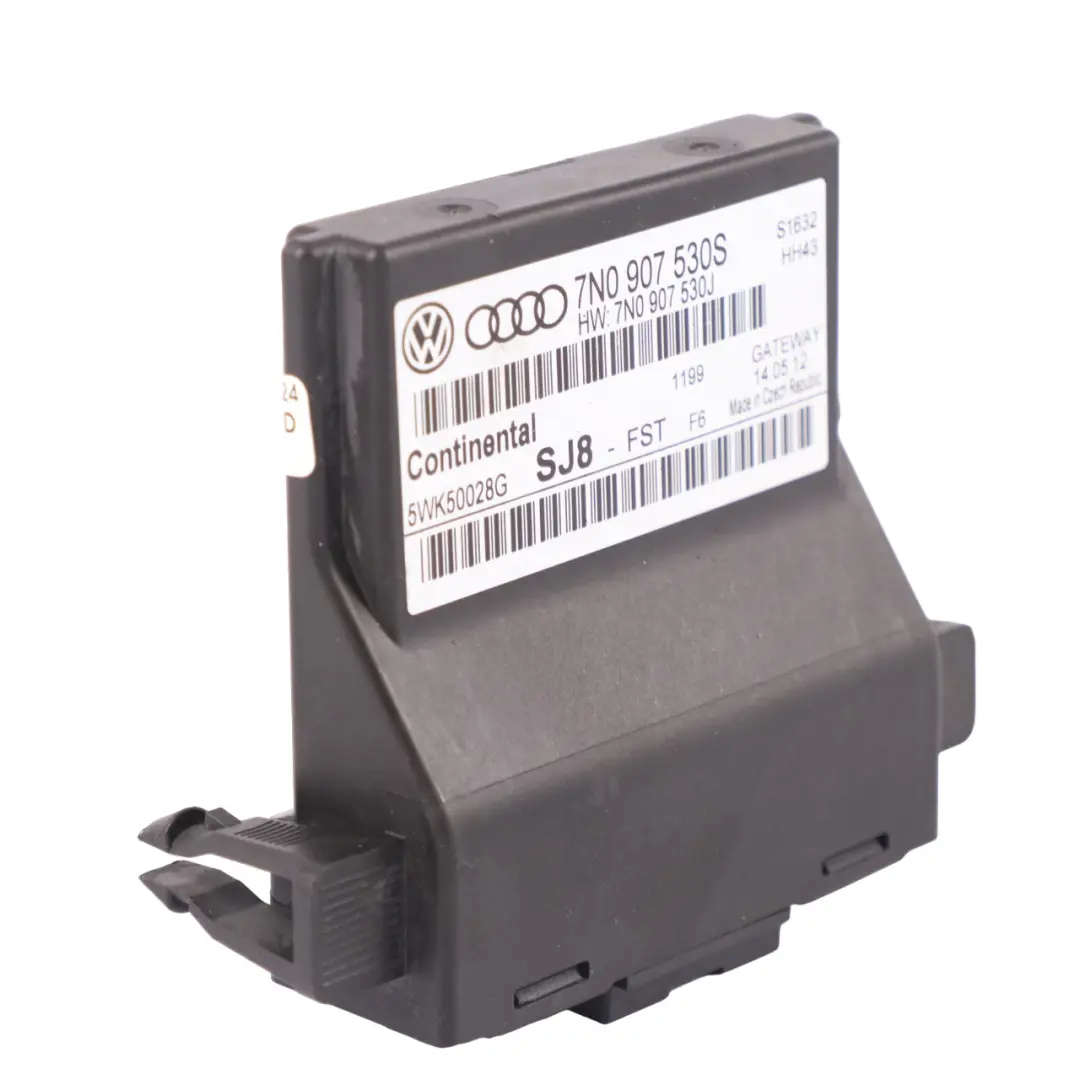 7N Gateway Unidad de Control Módulo ECU para VW Volkswagen Sharan con número de pieza 7N0907530S VW Volkswagen Sharan 7N Gateway Unidad de Control Módulo ECU - SKU 7N0907530S - Número de pieza 7N0907530S