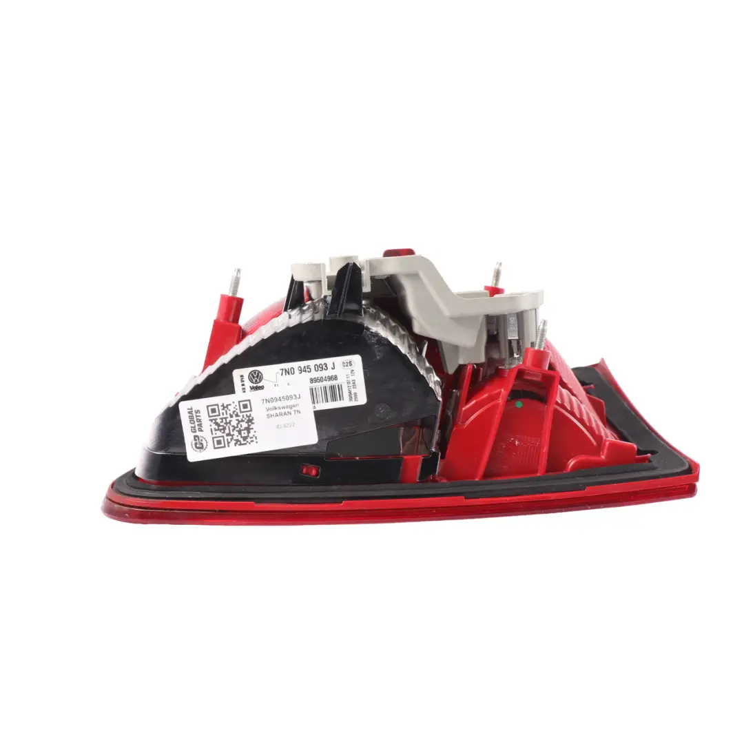 VW Volkswagen Sharan 7N Światło Lampa Tylna Wewnętrzna Lewa LED - SKU 7N0945093J - Numer Części 7N0945093J