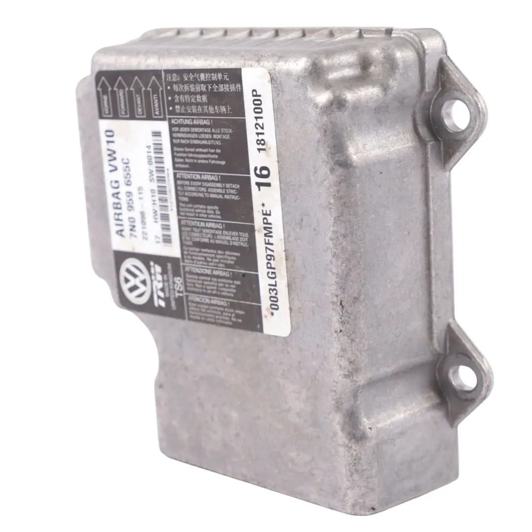 7N Air Module ECU Sensor Control Unit Volkswagen Sharan - SKU 7N0959655C - Part number 7N0959655C