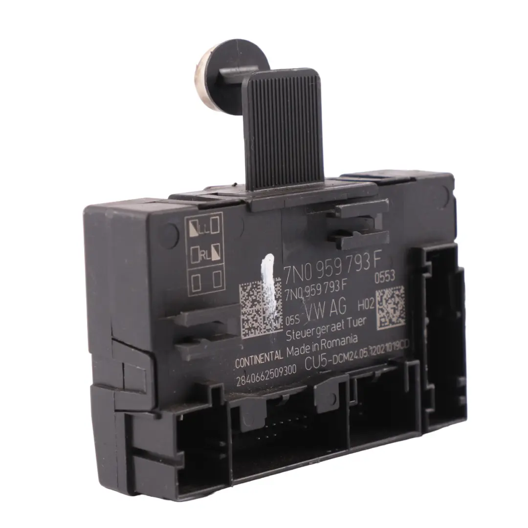VW Volkswagen Sharan 7N Driver's Side Door ECU Module Control Unit 7N0959793F - SKU 7N0959793J - Part number 7N0959793J