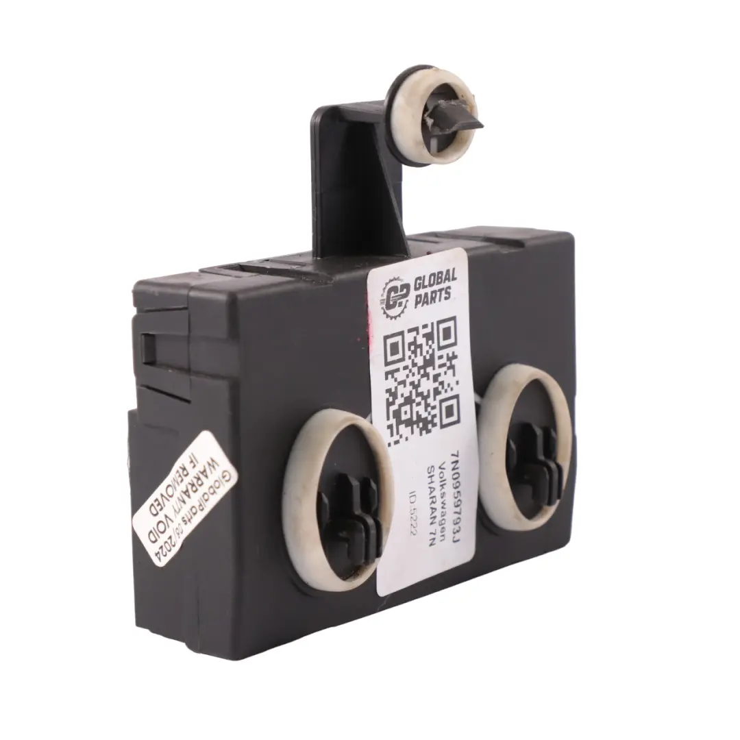 VW Volkswagen Sharan 7N Unité module ECU porte côté conducteur 7N0959793F - SKU 7N0959793J - Numéro de pièce 7N0959793J