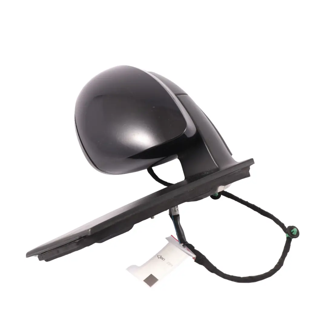 VW Volkswagen Sharan Mk2 7N Door Wing Mirror Left N/S Deep Black - C9X - SKU 7N2857507F-DBL - Part number 7N2857507F-DBL