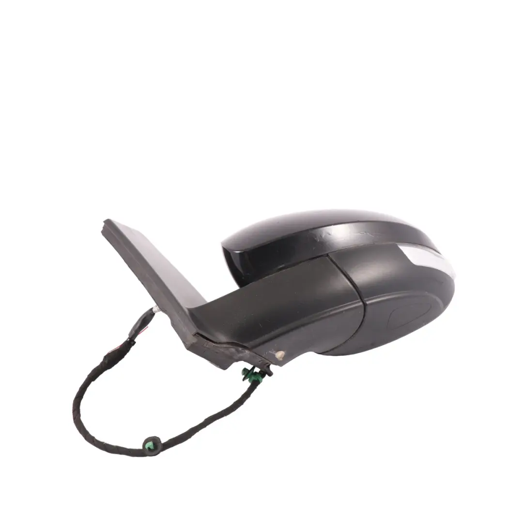 VW Volkswagen Sharan Mk2 7N Door Wing Mirror Left N/S Deep Black - C9X - SKU 7N2857507F-DBL - Part number 7N2857507F-DBL