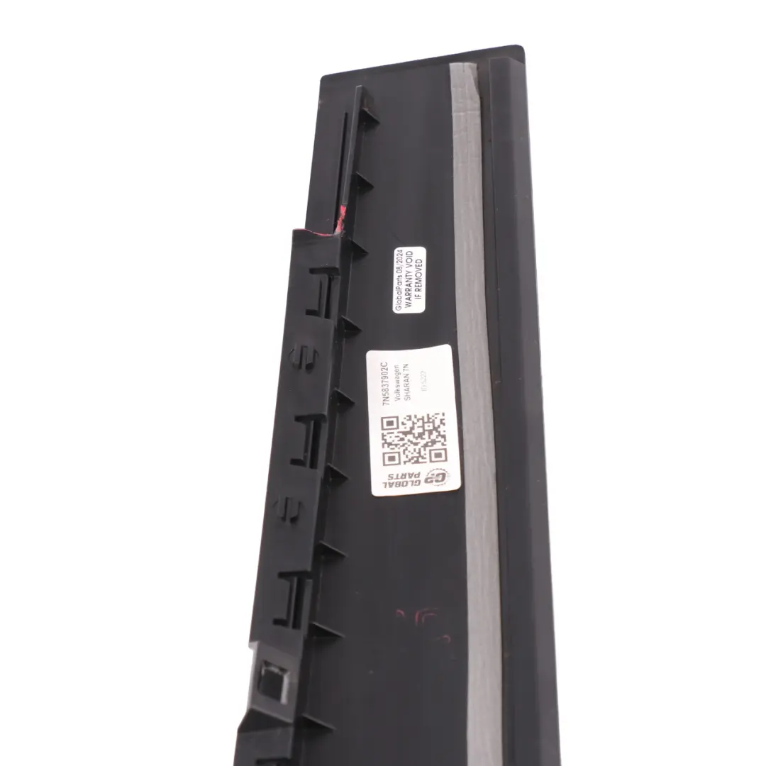 VW Sharan 7N Columna Tapa Delantera Derecha Puerta Exterior C Pilar - SKU 7N5837902C - Número de pieza 7N5837902C