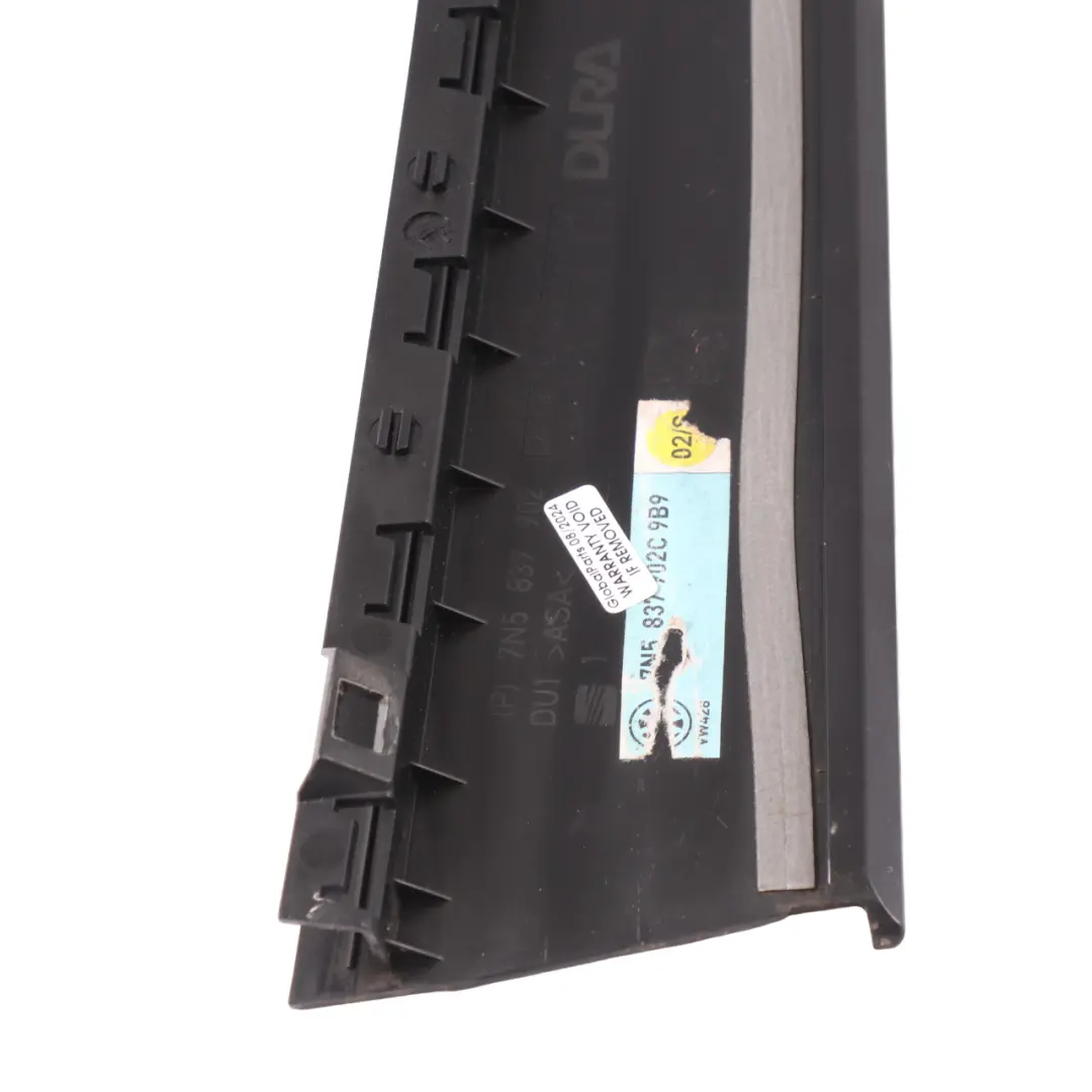 VW Sharan Colonna copertura anteriore destra porta esterna C Pilastro - SKU 7N5837902C - Numero di parte 7N5837902C