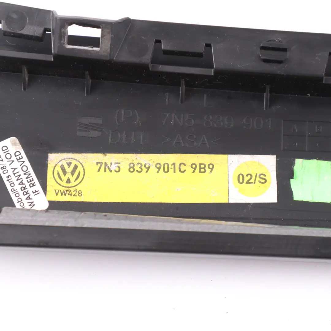 VW Sharan 7N Column Trim Cover Left N/S Door Exterior B Pillar Panel - SKU 7N5839901C - Part number 7N5839901C