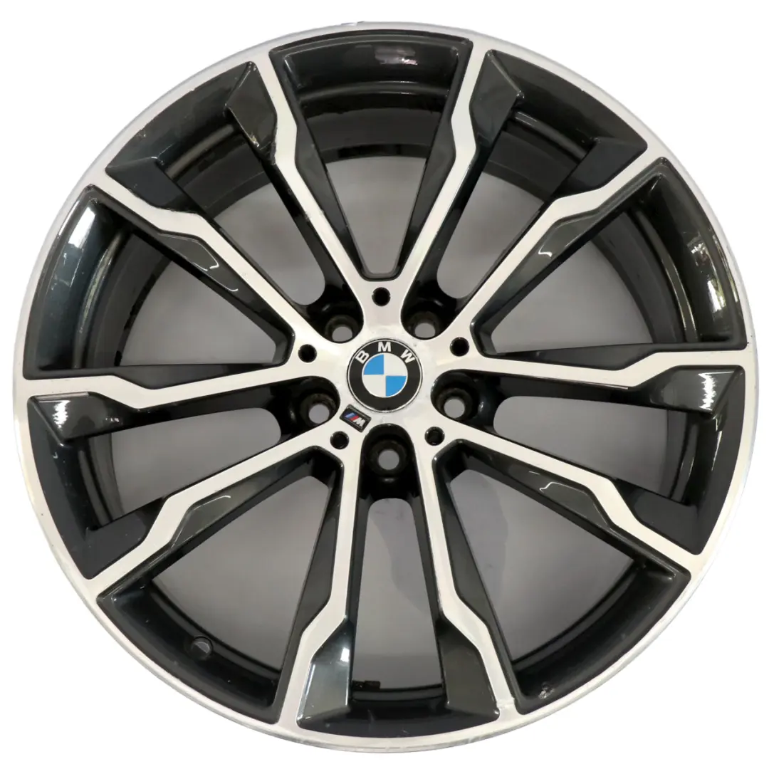 Llanta de aleación BMW G01 G02 Orbitgrey 20" 8J ET:27 M Doble radio 699 para con número de pieza 8010268 Llanta de aleación BMW G01 G02 Orbitgrey 20" 8J ET:27 M Doble radio 699 - SKU 8010268-1 - Número de pieza 8010268