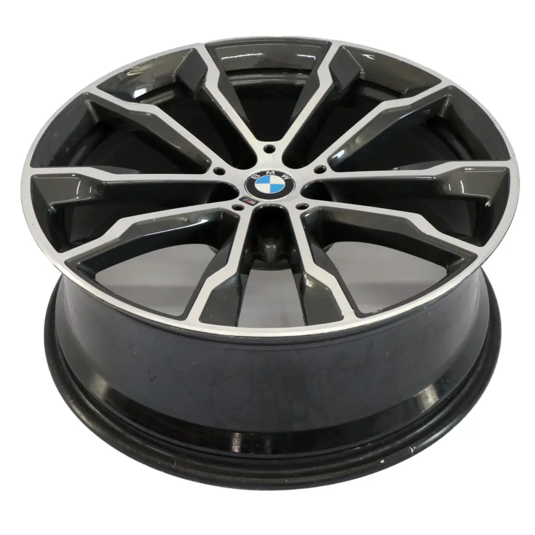 Orbitgrau Leichtmetallfelge 20" 8J ET:27 M Doppelspeiche 699 für BMW G01 G02 mit Teilenummer 8010268 BMW G01 G02 Orbitgrau Leichtmetallfelge 20" 8J ET:27 M Doppelspeiche 699 - SKU 8010268-1 - Teilenummer 8010268