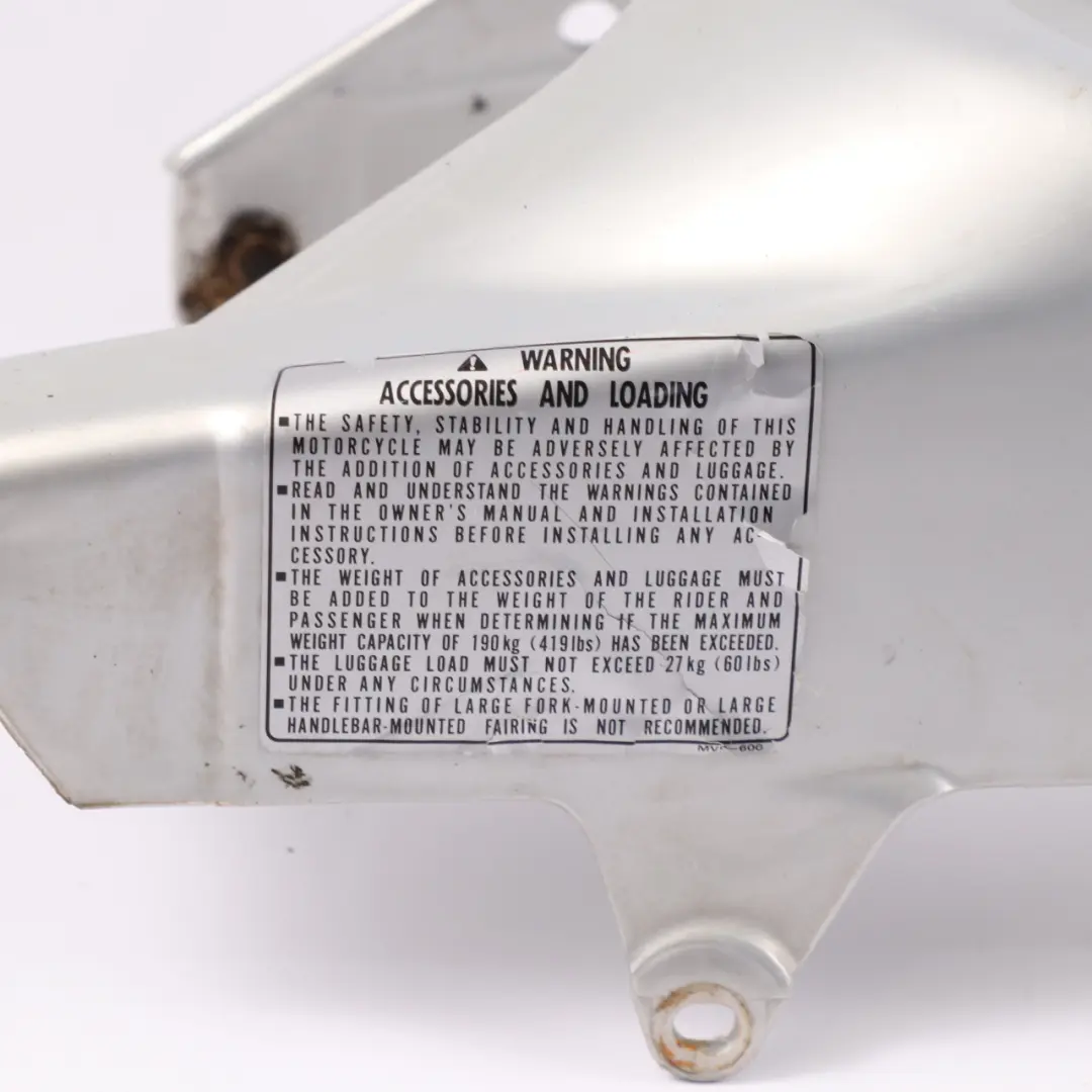 CBR600 CBR Guardabarros Basculante Para Chasis Trasero para Honda con número de pieza 80201-MAL-E000 Honda CBR600 CBR Guardabarros Basculante Para Chasis Trasero - SKU 80201-MAL-E000 - Número de pieza 80201-MAL-E000