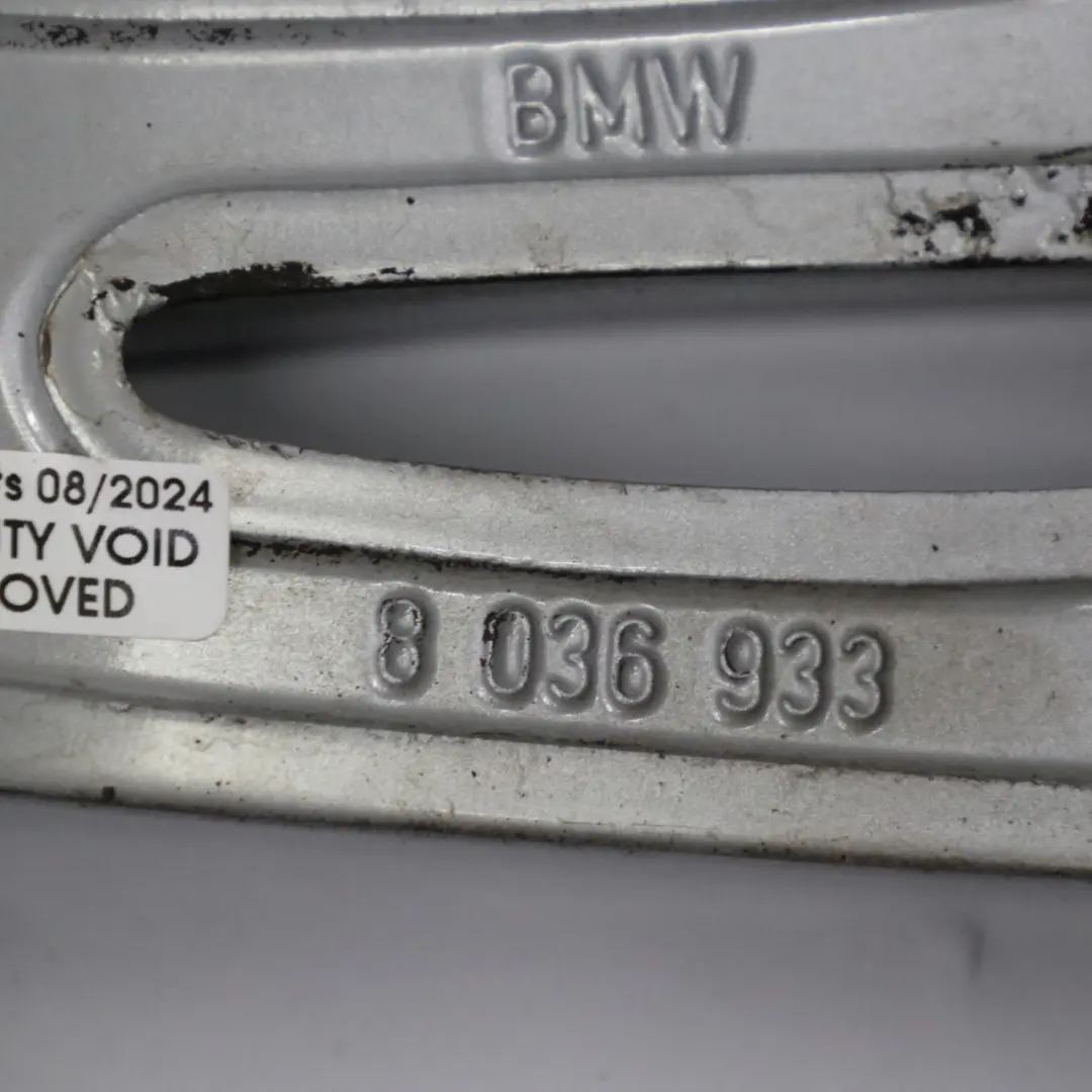 BMW E90 E91 E92 E93 Grey Front Alloy Wheel Rim 18" 8J ET:34 M Spider Spoke 193 - SKU 8036933-12 - Part number 8036933