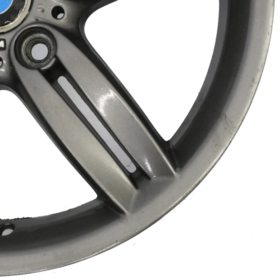 BMW E81 E87 Llanta Aleación Gris Delantera 18" 7,5J M ET:49 Doble Radio 208 - SKU 8036939-8 - Número de pieza 8036939