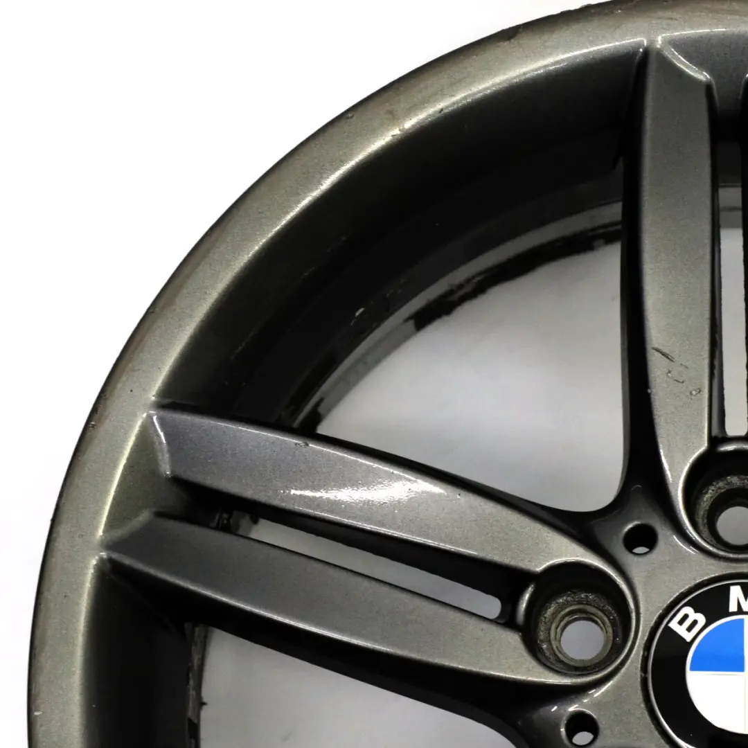 Felga Aluminiowa Szara 18" 7,5J M ET:49 Double Spoke 208 do BMW E87 o numerze 8036939 BMW E87 Felga Aluminiowa Szara 18" 7,5J M ET:49 Double Spoke 208 - SKU 8036939-9 - Numer Części 8036939