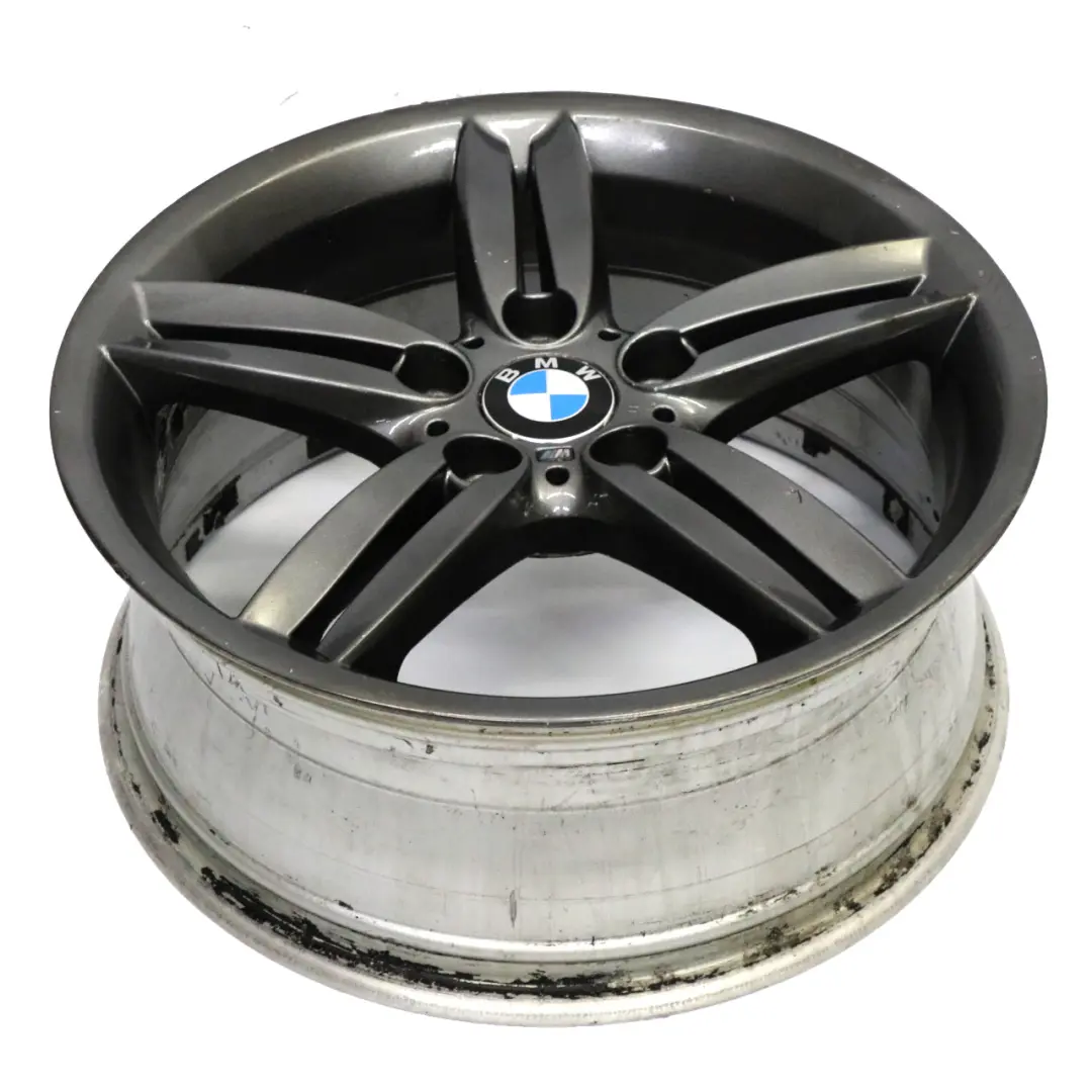 BMW E81 E87 Jante avant alliage gris 18" 7,5J M ET:49 Double Spoke 208 - SKU 8036939-9 - Numéro de pièce 8036939