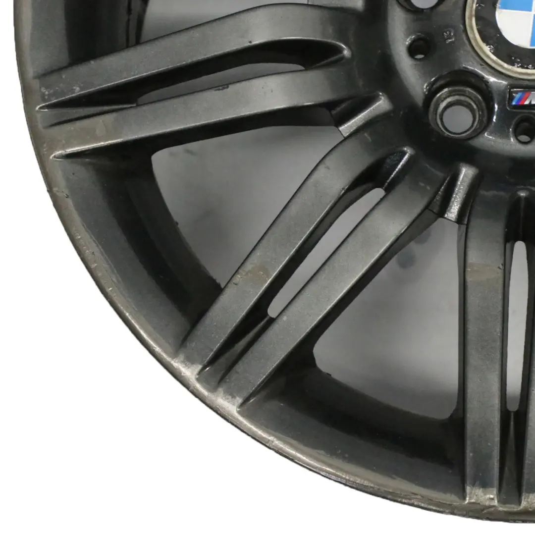 Front Alloy Wheel Rim 19" 8,5J ET:18 M Double Spoke 172 to BMW E60 E61 with Part number 8036948 BMW E60 E61 Front Alloy Wheel Rim 19" 8,5J ET:18 M Double Spoke 172 - SKU 8036948-8 - Part number 8036948