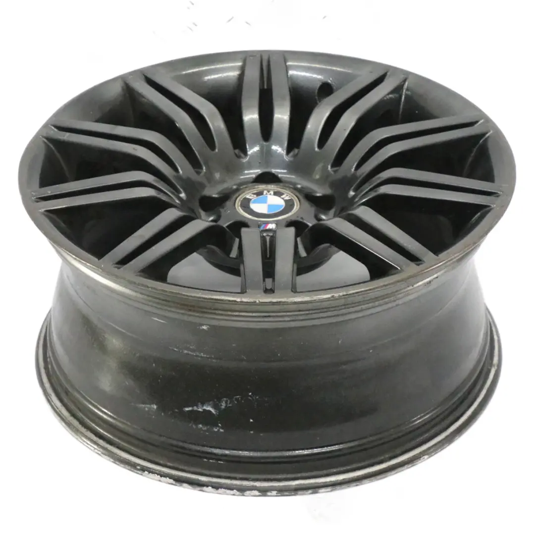 Front Alloy Wheel Rim 19" 8,5J ET:18 M Double Spoke 172 to BMW E60 E61 with Part number 8036948 BMW E60 E61 Front Alloy Wheel Rim 19" 8,5J ET:18 M Double Spoke 172 - SKU 8036948-8 - Part number 8036948