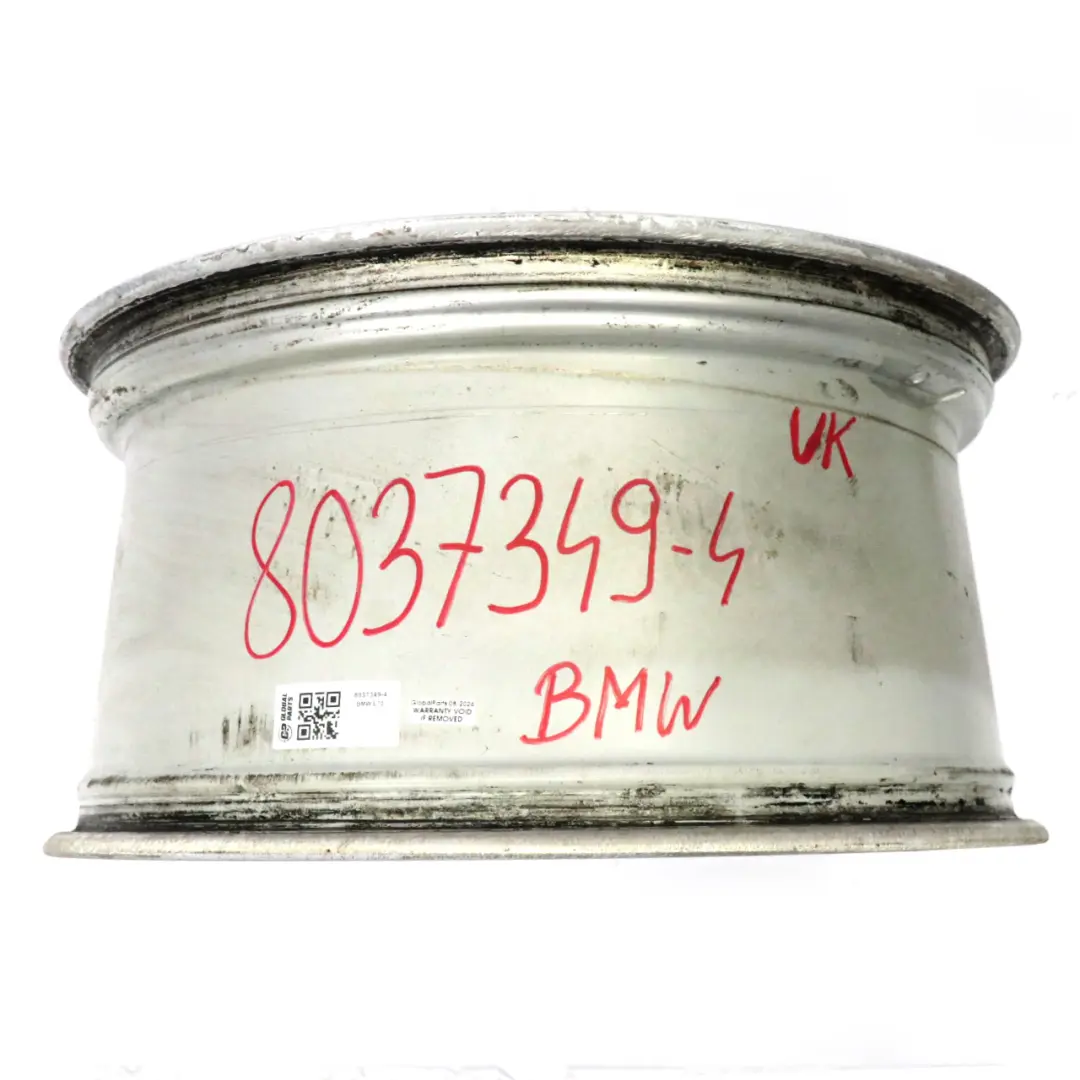 Front Wheel Alloy Rim 20" M V-spoke 227 10J ET:40 to BMW X5 E70 Silver with Part number 8037349 BMW X5 E70 Silver Front Wheel Alloy Rim 20" M V-spoke 227 10J ET:40 - SKU 8037349-4 - Part number 8037349