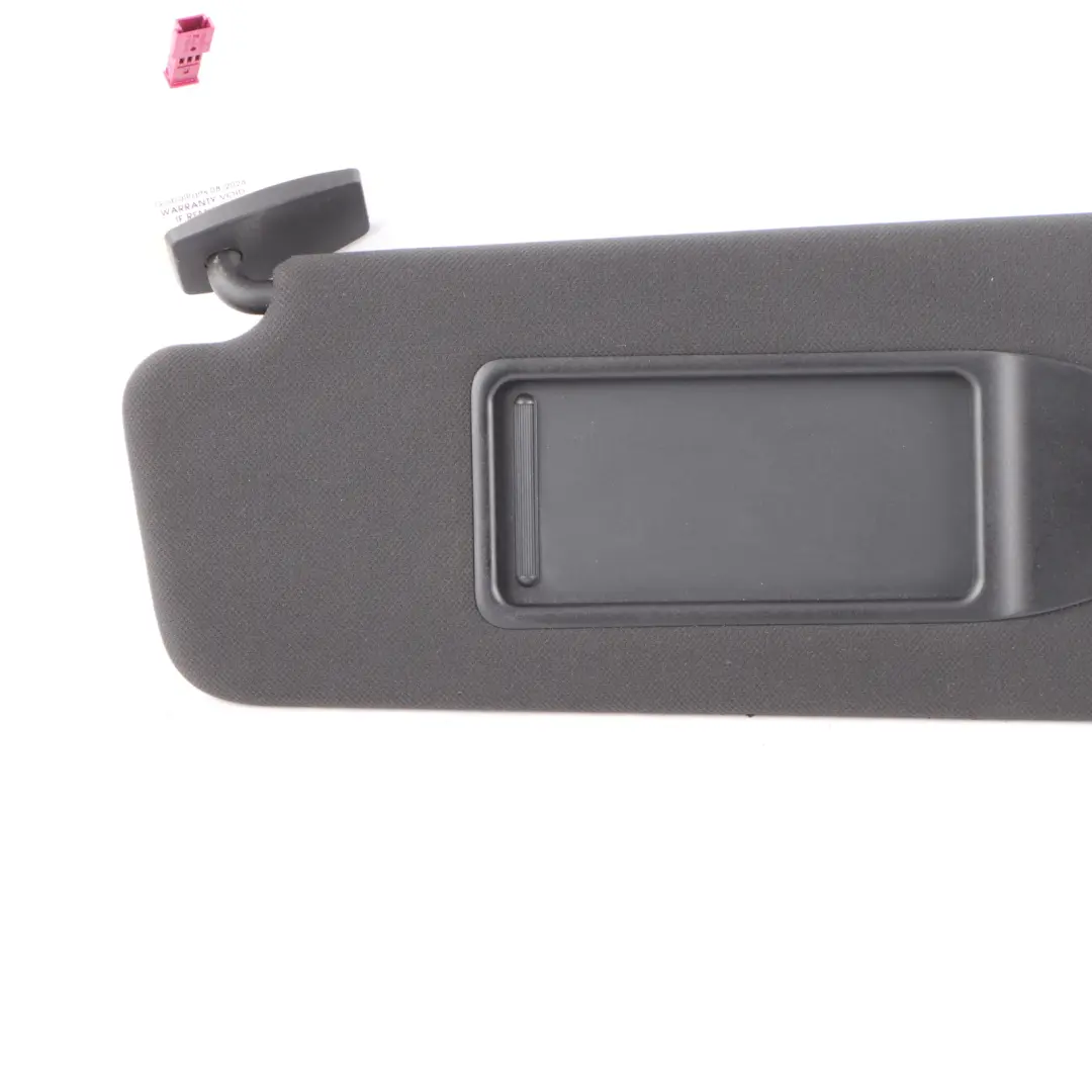 BMW F07 Sunvisor Mirror Panel Sun Visor Black Left N/S - SKU 8047529 - Part number 8047529