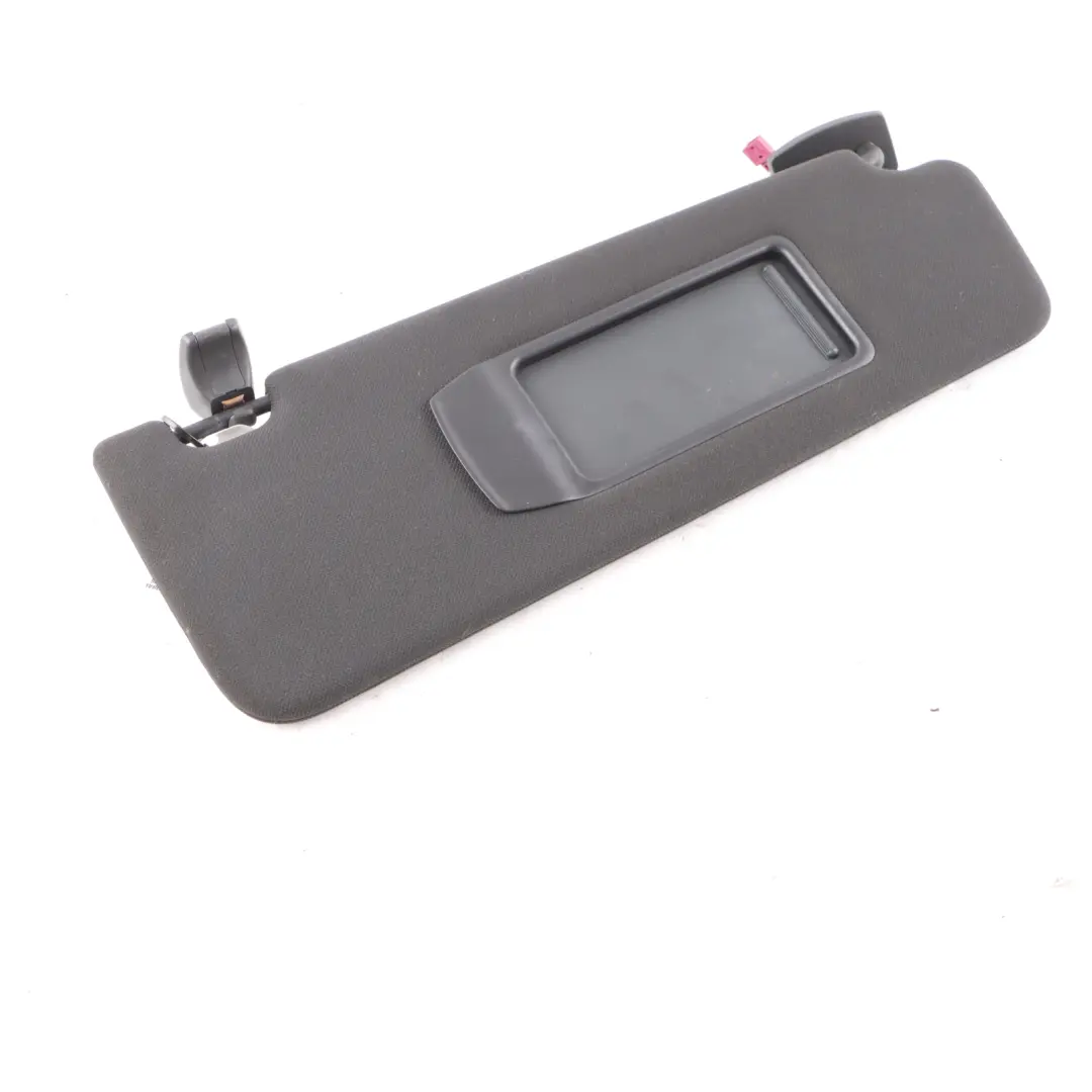 BMW F07 Sun Visor Mirror Trim Panel Sunvisor Right O/S Black - SKU 8047530 - Part number 8047530