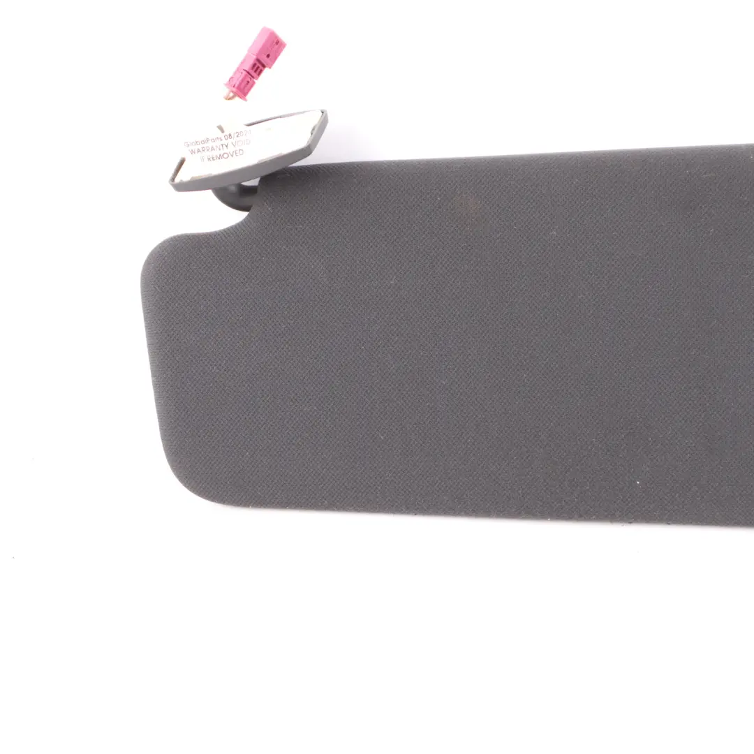 BMW F07 Sun Visor Mirror Trim Panel Sunvisor Right O/S Black - SKU 8047530 - Part number 8047530