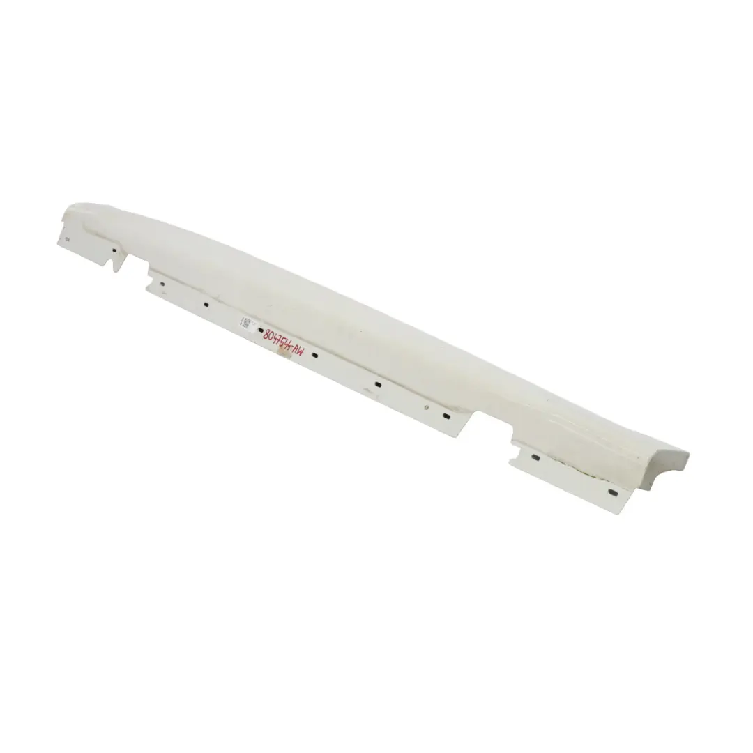 Side Skirt M Sport Sill Cover Panel Right O/S Alpinweiss White - 300 BMW X1 E84 - SKU 8047544-AW - Part number 7345046