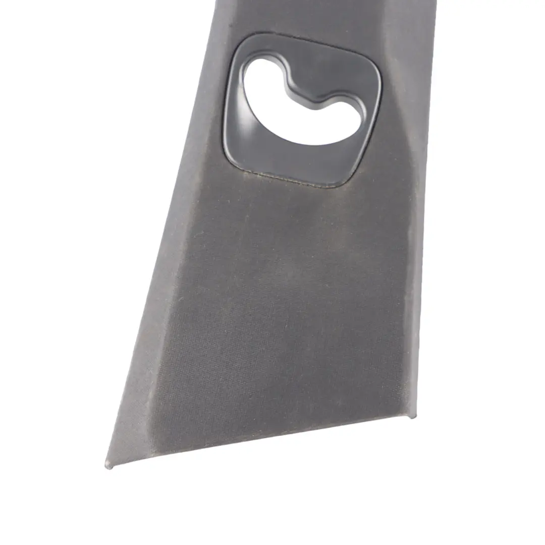 Interior Derecho B Pilar Columna Cubierta Antracita para BMW X3 F25 con número de pieza 8050326 BMW X3 F25 Interior Derecho B Pilar Columna Cubierta Antracita - SKU 8050326 - Número de pieza 8050326