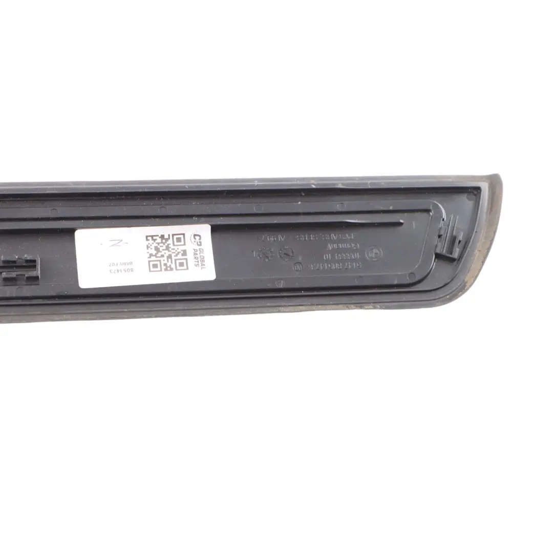 Striscia D'Ingresso Porta M Sport Coperchio Soglia Sinistra per BMW F07 GT con numero di parte 8051473 BMW F07 GT Striscia D'Ingresso Porta M Sport Coperchio Soglia Sinistra - SKU 8051473 - Numero di parte 8051473