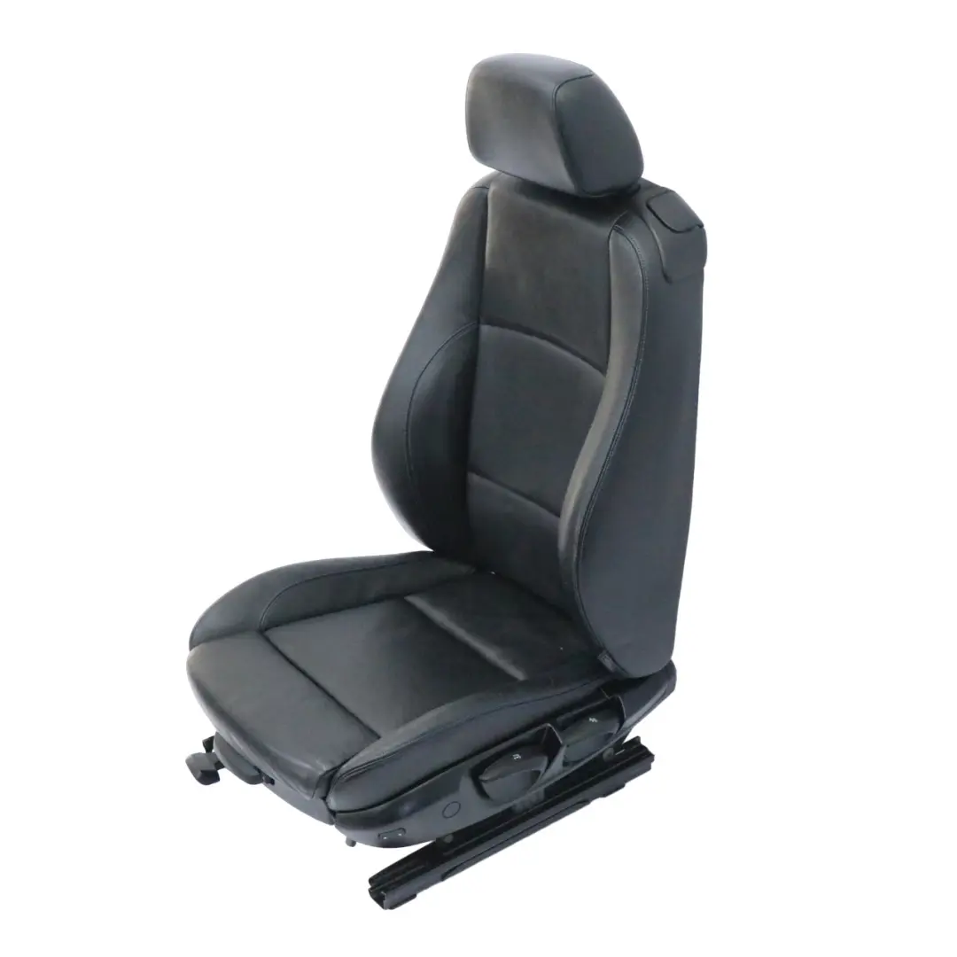 BMW E88 M Sport Asiento Delantero Calefactable Izquierdo Cuero Boston Negro Azul - SKU 8053969-1 - Número de pieza 8053969