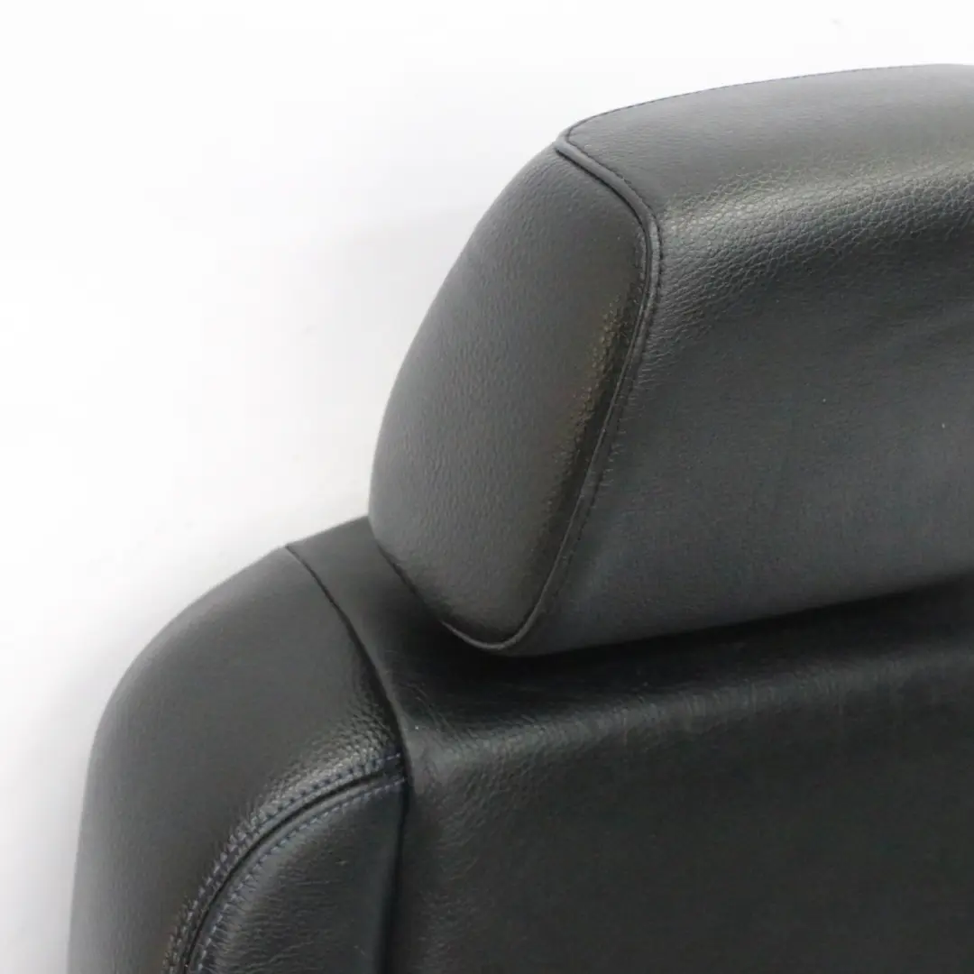 BMW E88 Convertible M Sport Siège avant gauche chauffant cuir Boston Black Blue - SKU 8053969-1 - Numéro de pièce 8053969