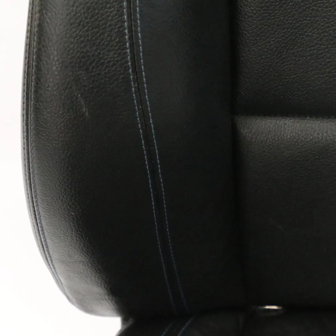 BMW E88 Convertible M Sport Siège avant gauche chauffant cuir Boston Black Blue - SKU 8053969-1 - Numéro de pièce 8053969