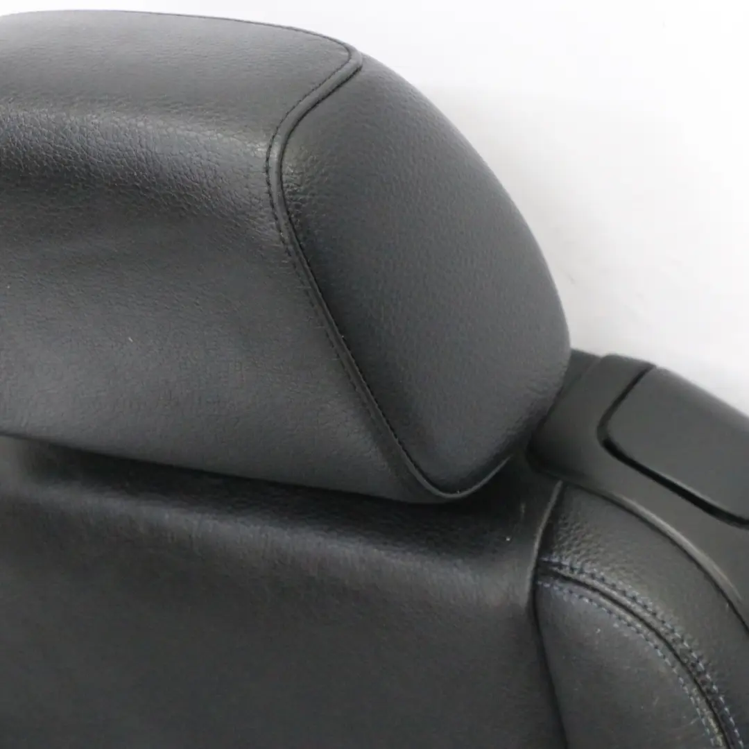 BMW E88 Convertible M Sport Siège avant gauche chauffant cuir Boston Black Blue - SKU 8053969-1 - Numéro de pièce 8053969