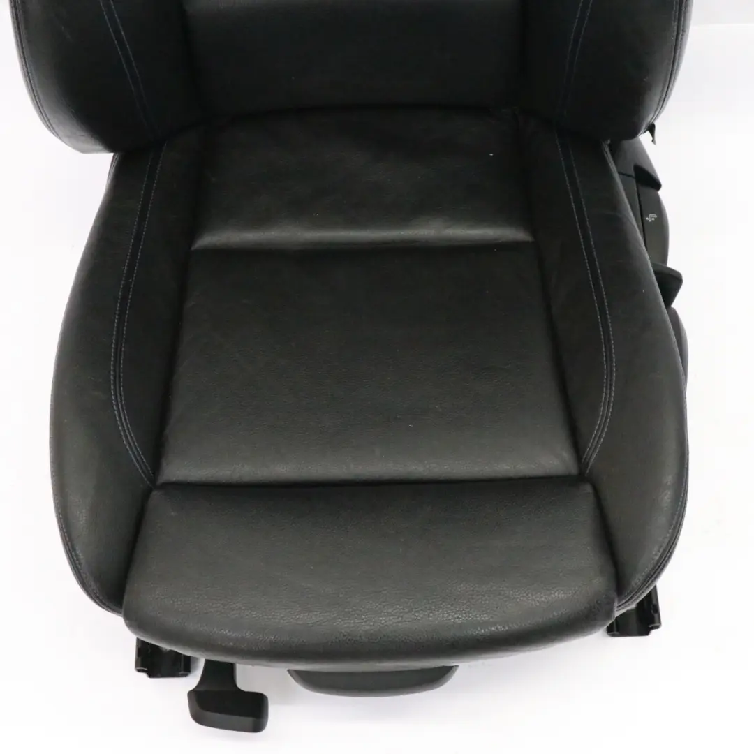 BMW E88 Convertible M Sport Siège avant gauche chauffant cuir Boston Black Blue - SKU 8053969-1 - Numéro de pièce 8053969
