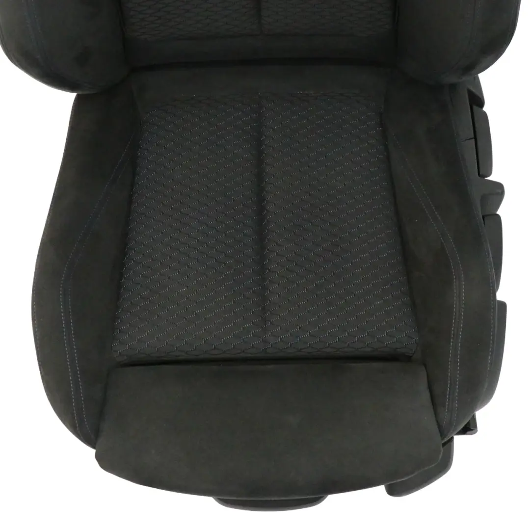 BMW F21 M Sport Front Seat Left N/S Heated Cloth Hexagon Alcantara Anthracite - SKU 8054985-3 - Part number 8054985